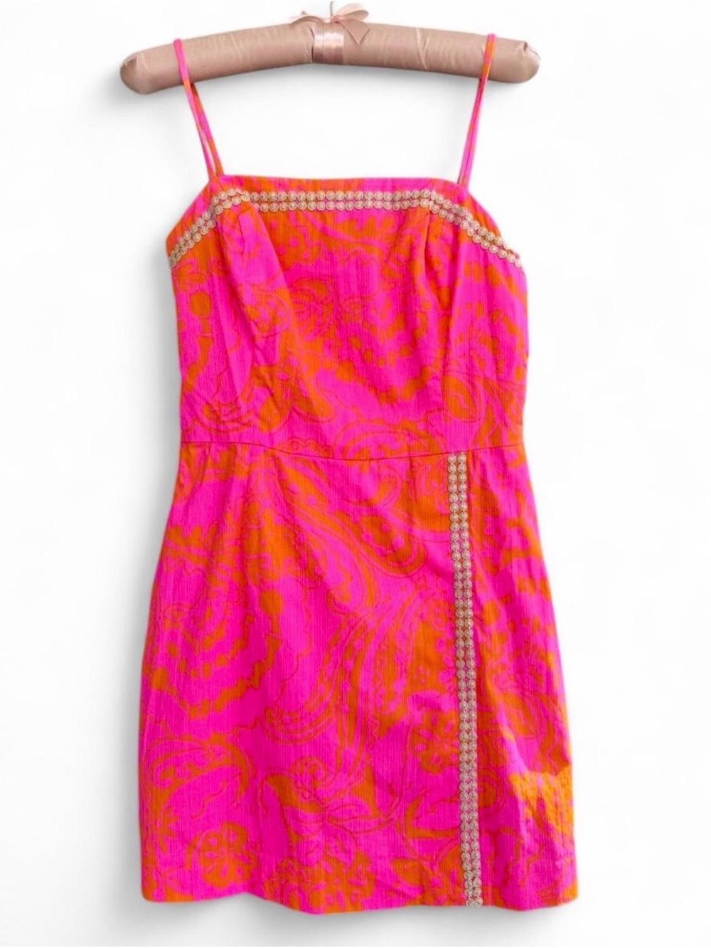 Lilly Pulitzer Jesse Pink and Orange Romper